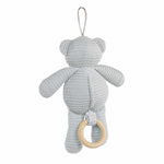 Walking Mum Urso Musical em Bambu Gris 21 cm
