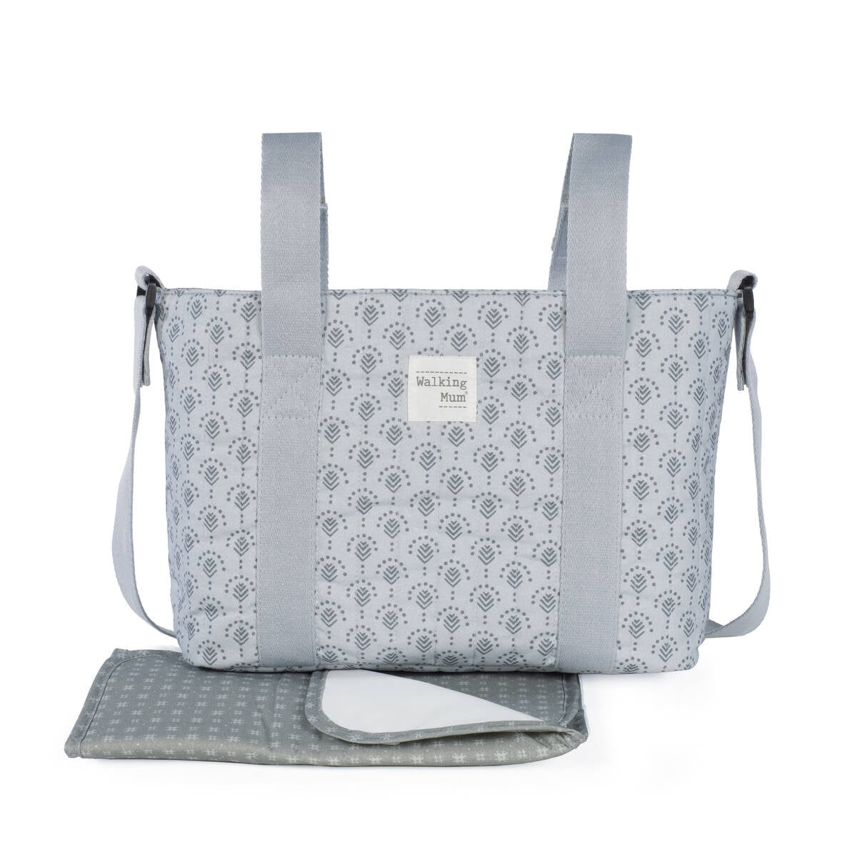 Walking Mum Mala Crossbody Indian - Ash