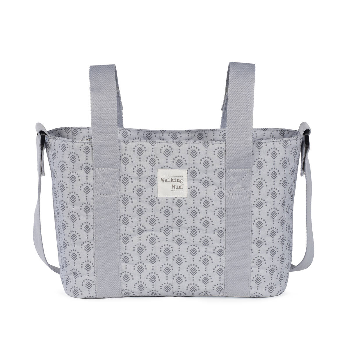 Walking Mum Mala Crossbody Indian - Ash