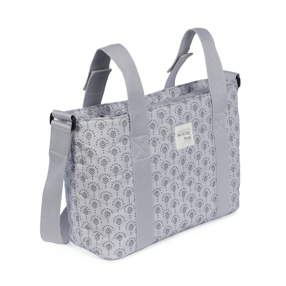 Walking Mum Mala Crossbody Indian - Ash