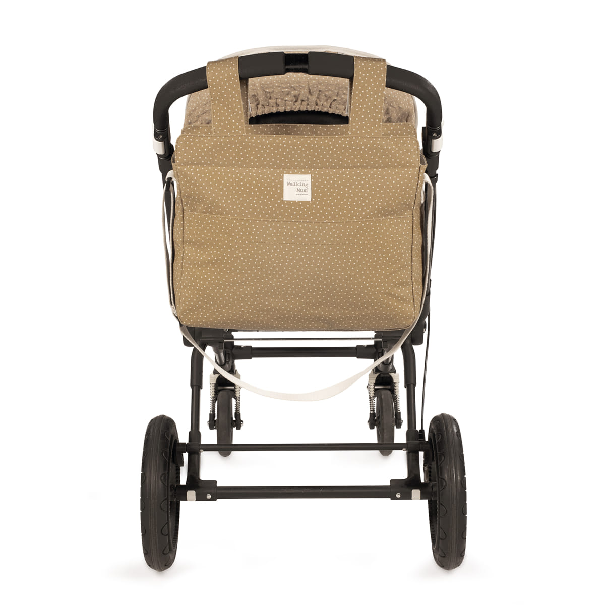 Walking Mum Mala de Passeio Poppy Dots - Canela