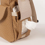 Walking Mum Mochila Poppy Dots - Canela