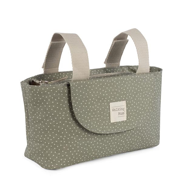 Walking Mum Bolsa Organizadora Poppy Dots - Musgo