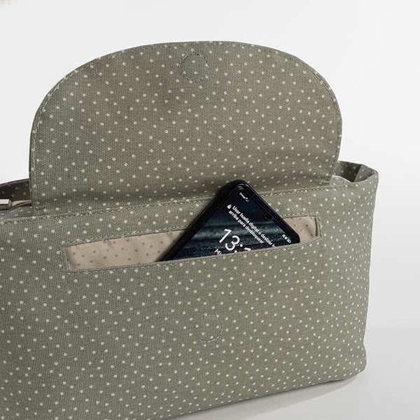 Walking Mum Bolsa Organizadora Poppy Dots - Musgo