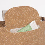 Walking Mum Bolsa Organizadora Poppy Dots - Canela