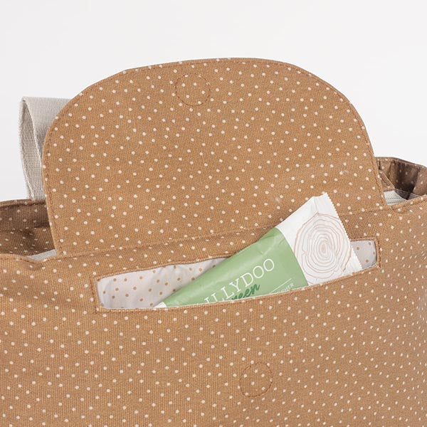 Walking Mum Bolsa Organizadora Poppy Dots - Canela