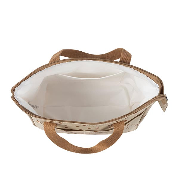 Walking Mum Necessaire Poppy Hearts - Canela