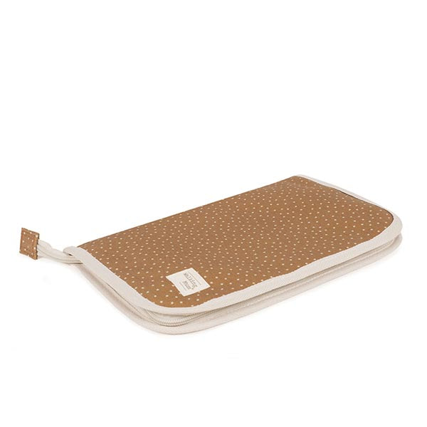 Walking Mum Livro de Nascimento Poppy Dots - Canela