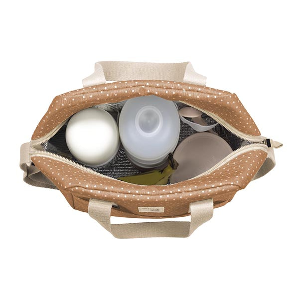 Walking Mum Bolsa Térmica Poppy Dots - Canela