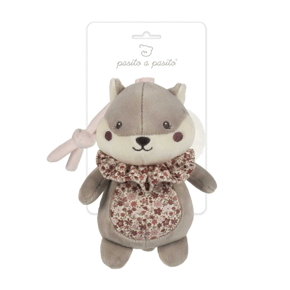 Pasito a Pasito Peluche Musical Esquilo Cherry Flores