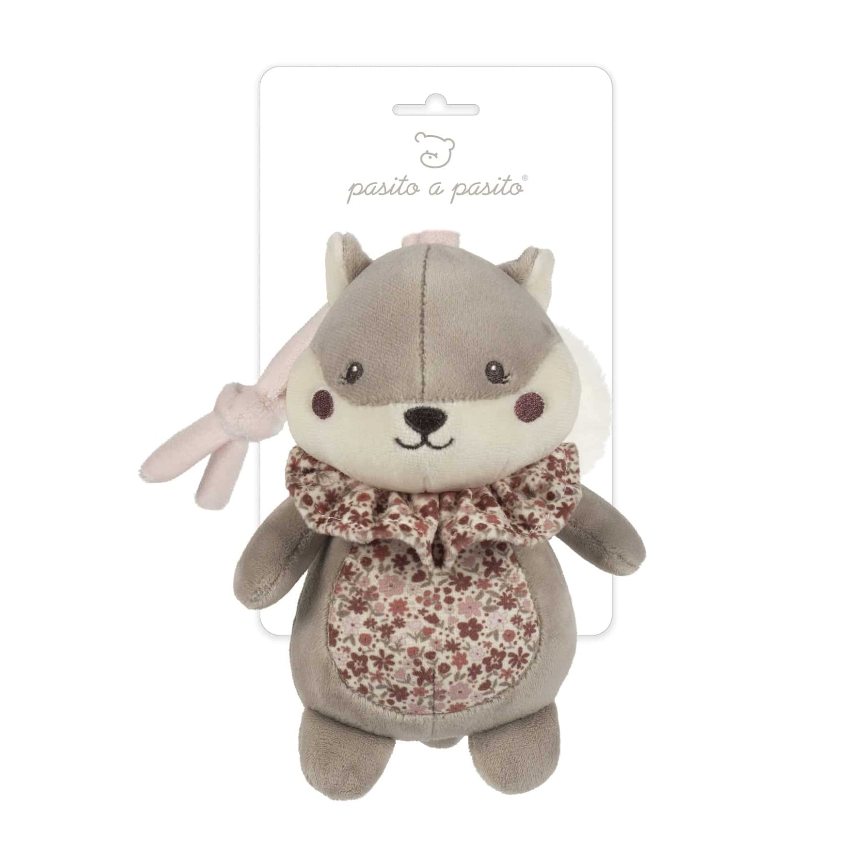 Pasito a Pasito Peluche Musical Esquilo Cherry Flores