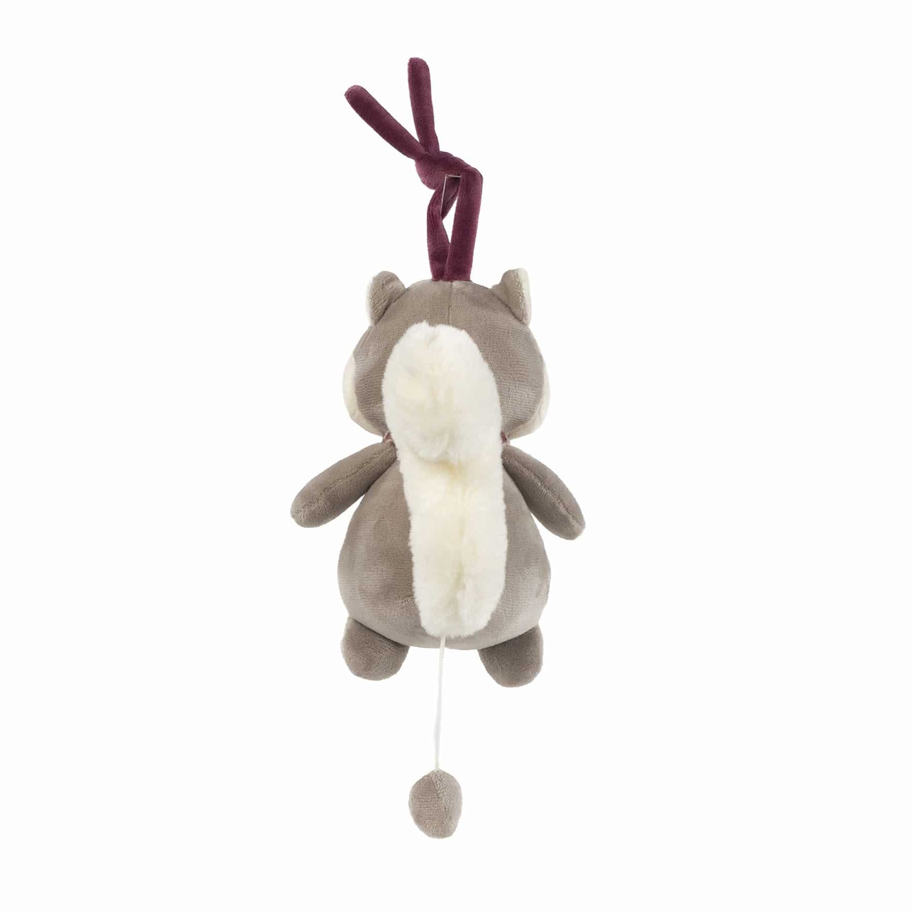 Pasito a Pasito Peluche Musical Esquilo Cherry Rayas