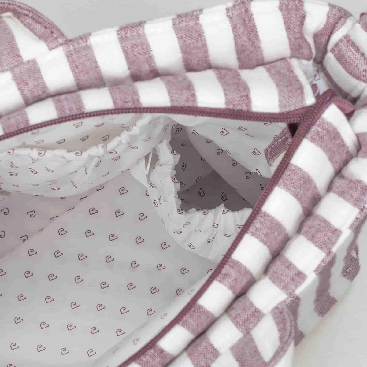 Pasito a Pasito Mala de Passeio Cherry Rayas