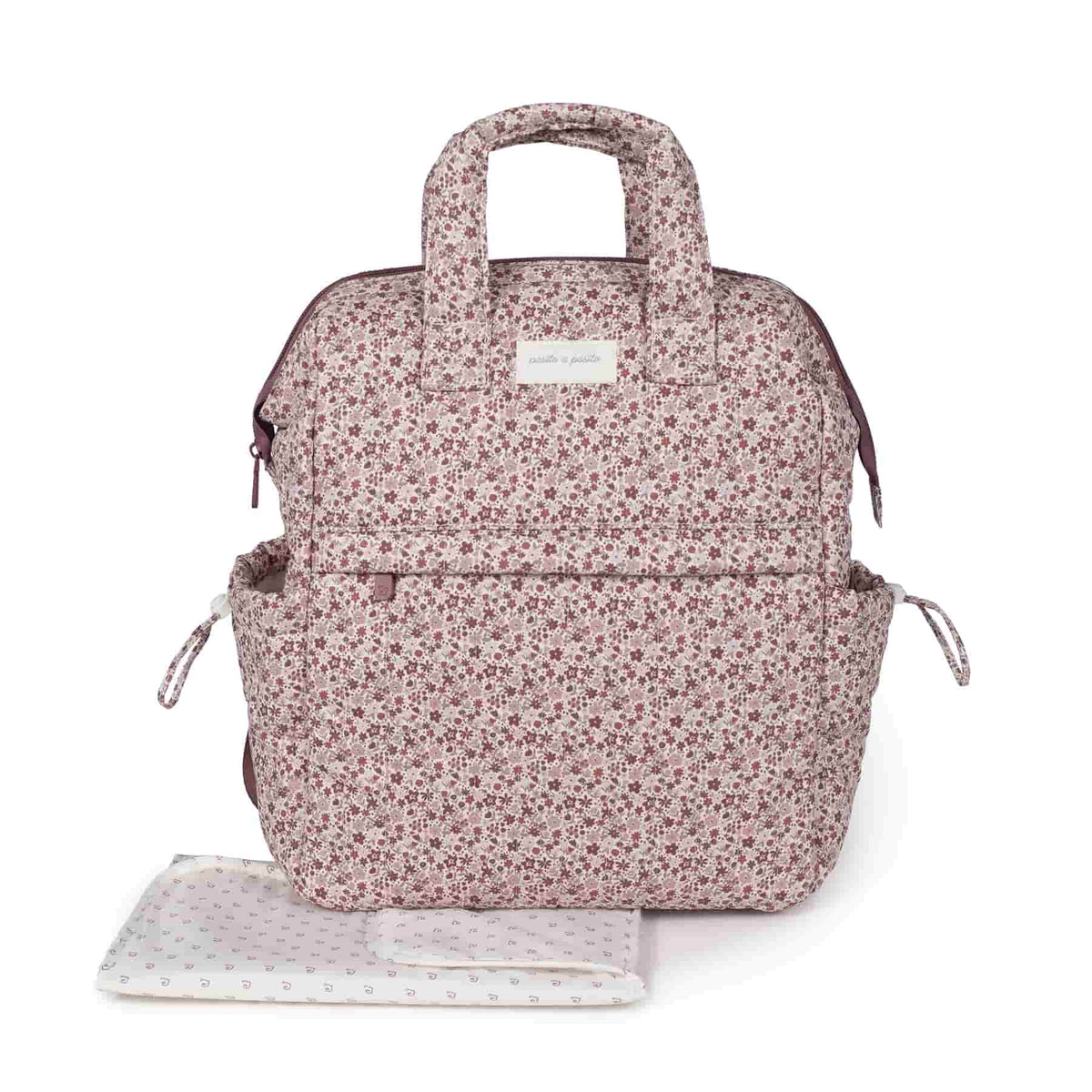 Pasito a Pasito Mochila Cherry Flores