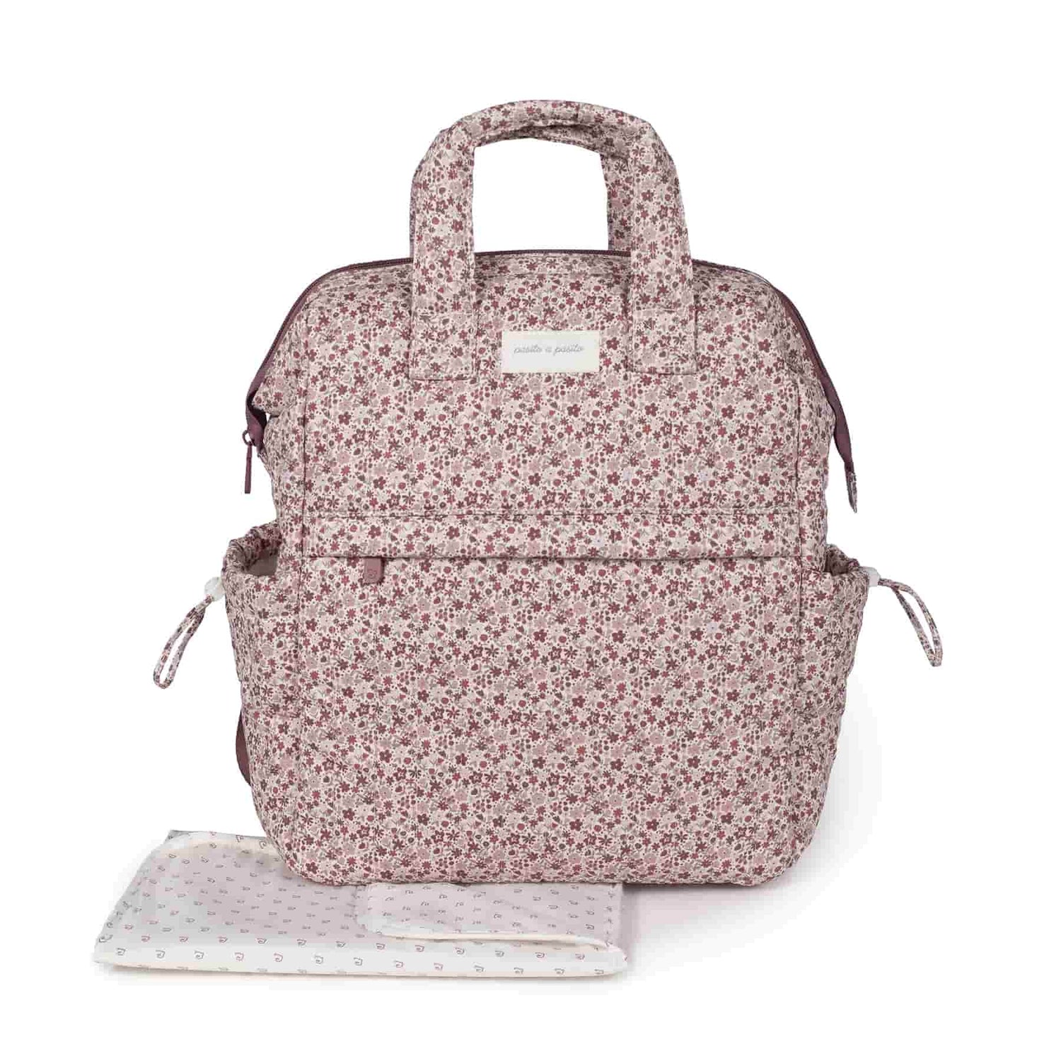 Pasito a Pasito Mochila Cherry Flores