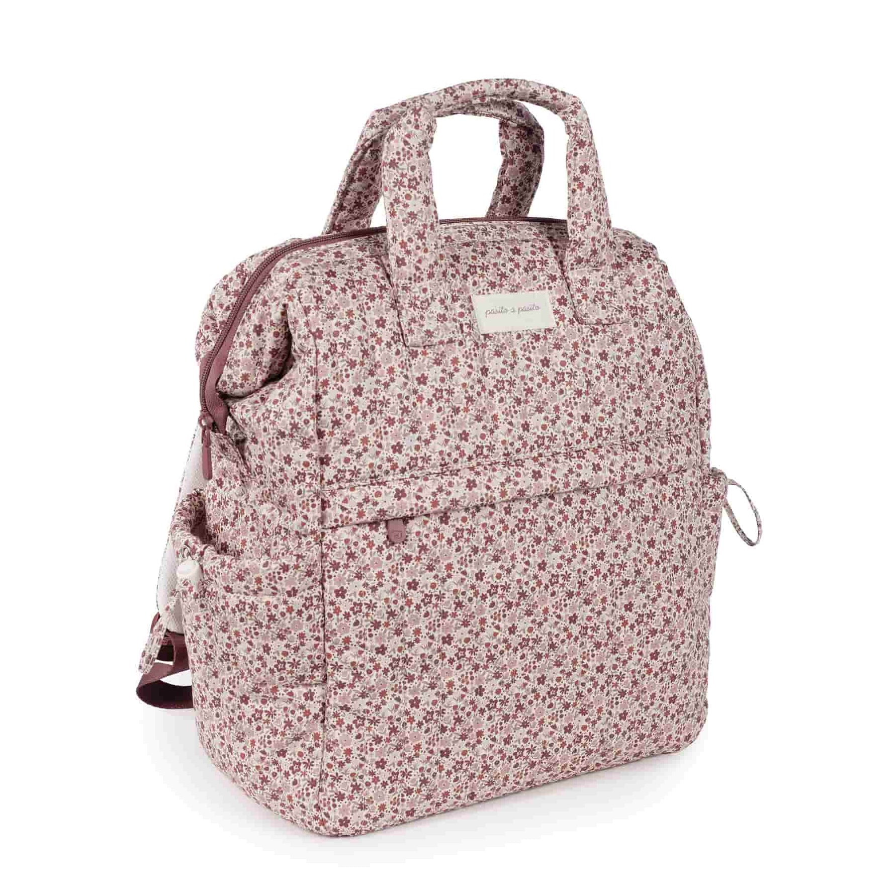 Pasito a Pasito Mochila Cherry Flores