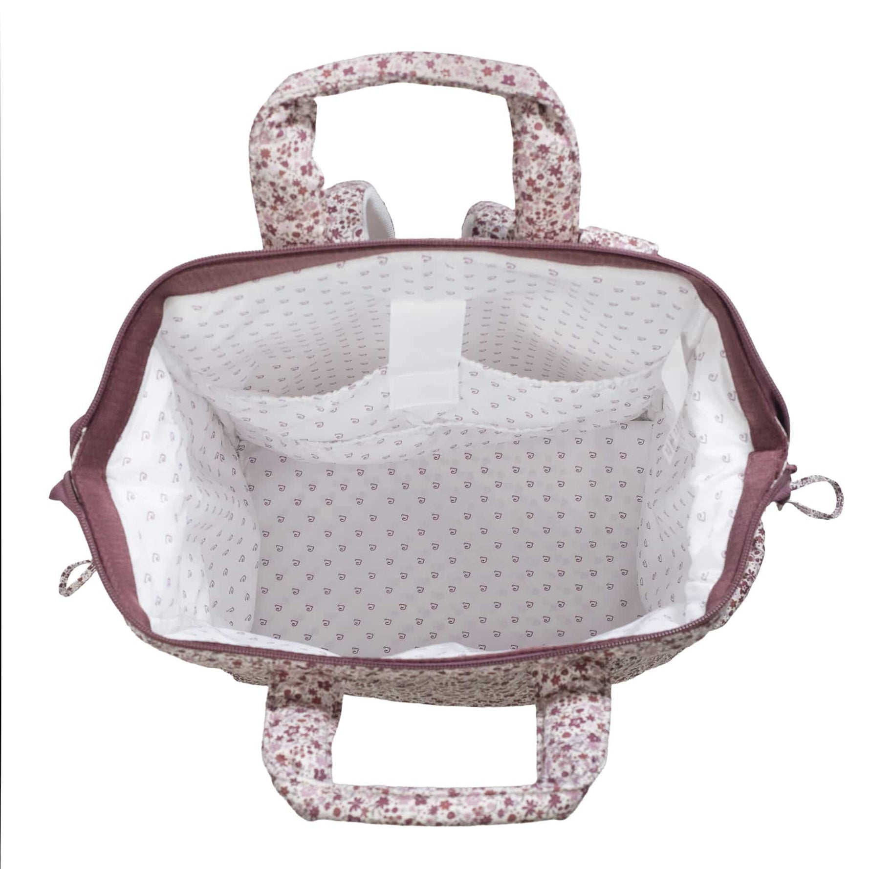 Pasito a Pasito Mochila Cherry Flores