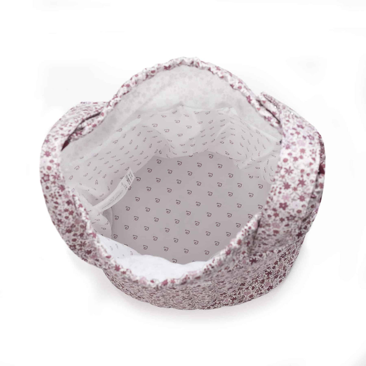 Pasito a Pasito Bolsa Bucket Cherry Flores