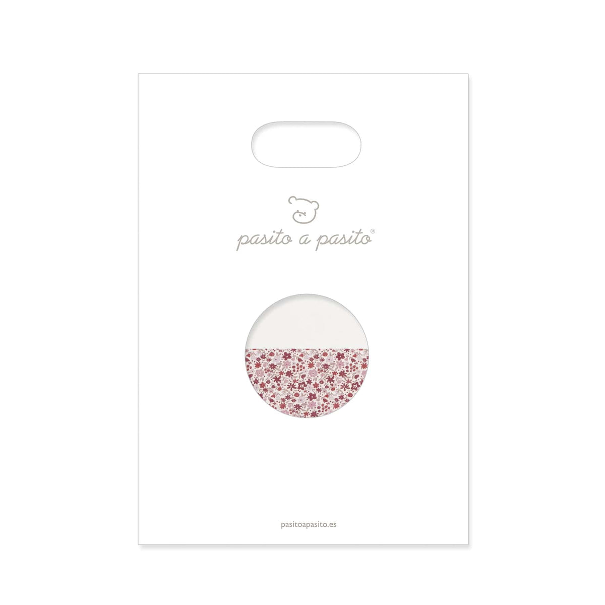 Pasito a Pasito Lençol e Musselina para Alcofa Cherry Flores