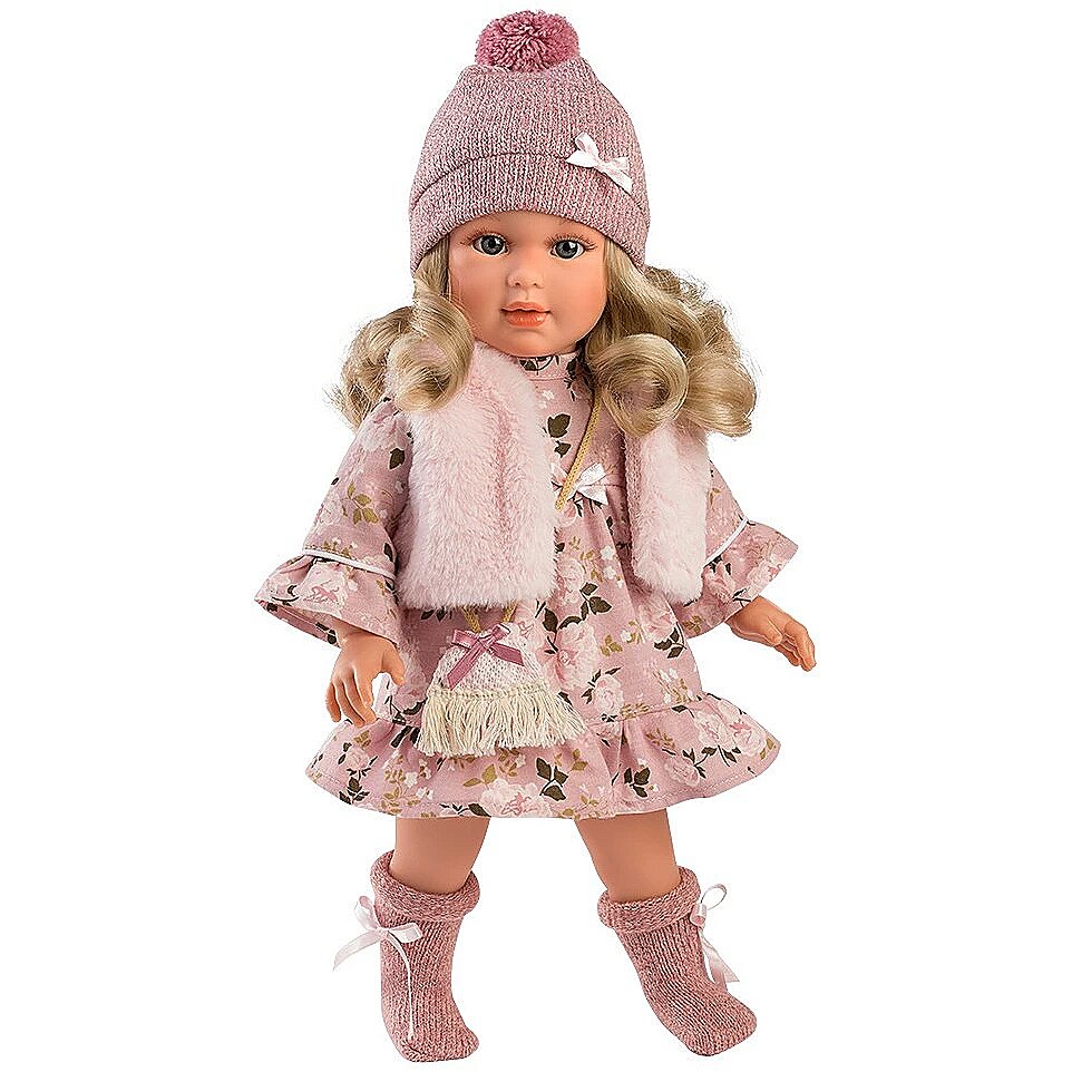 Llorens Boneca Anna c/ Flores 40 cm