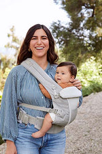Ergobaby Adapt SoftFlex Mesh Cinza Pérola - Mochila Portabebé