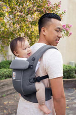 Ergobaby Adapt SoftFlex Mesh Gris Grafito - Mochila Portabebé