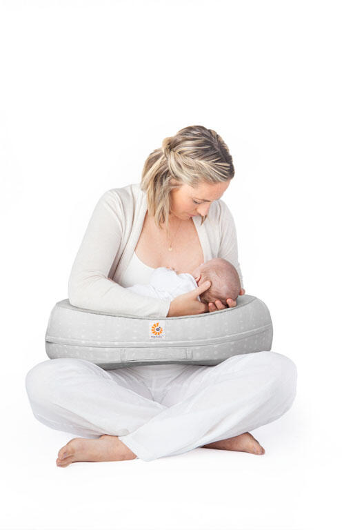 Ergobaby Almofada de Amamentação com Cinto - Moonlight Grey