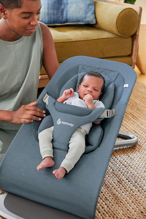Ergobaby Espreguiçadeira Evolve - Azul Oxford
