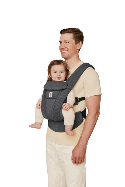 Mochila Porta-bebés Omni Deluxe Mesh da Ergobaby - Graphite Grey