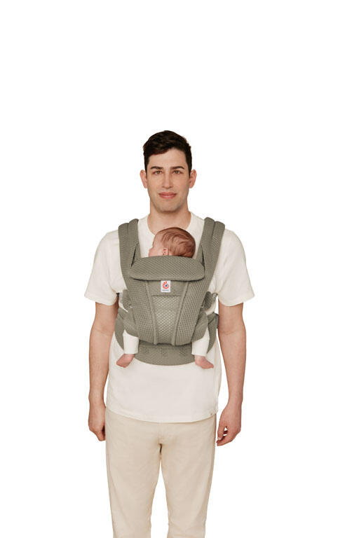 Mochila Porta-bebés Omni Deluxe Mesh da Ergobaby - Soft Olive