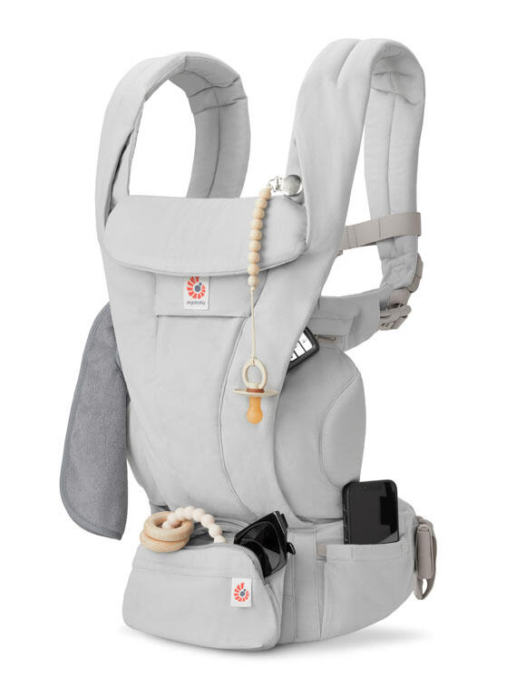Mochila Porta-bebés Omni Deluxe Algodão da Ergobaby - Pearl Grey