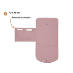 Little Dutch Troca-Fraldas Portátil Comfort | Pure Mauve