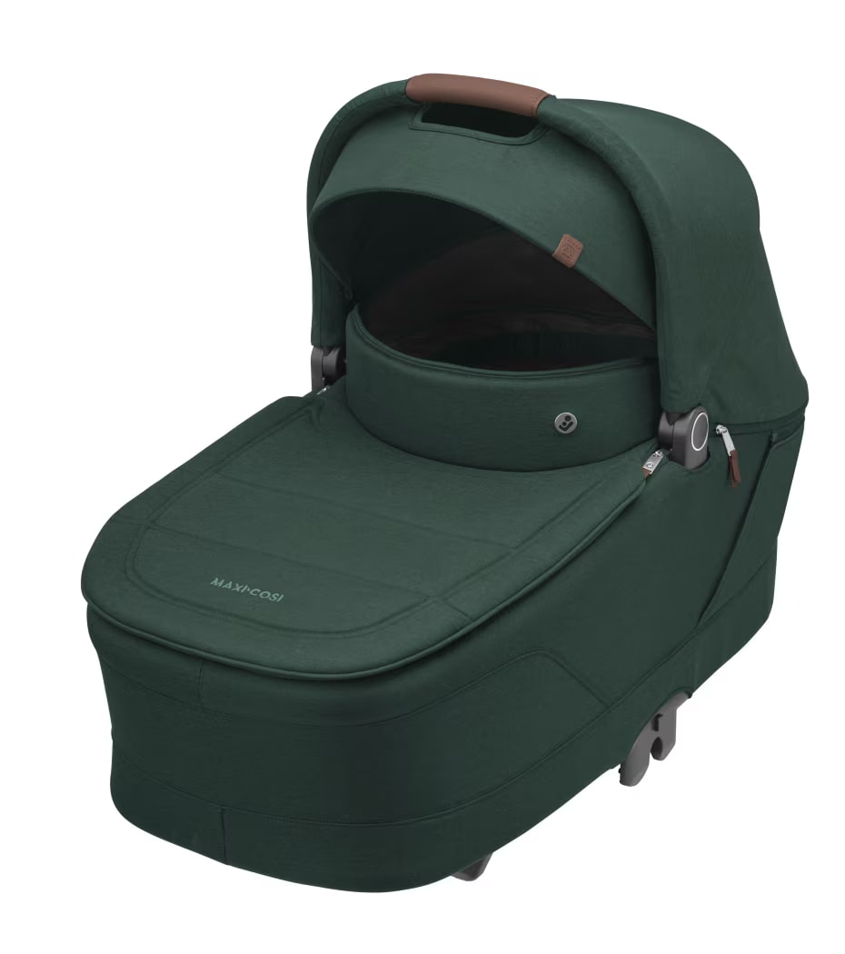 Carrinho de Bebé Oxford Plus da Maxi-Cosi - Sistema de viagem 3-em-1 - Twillic Green