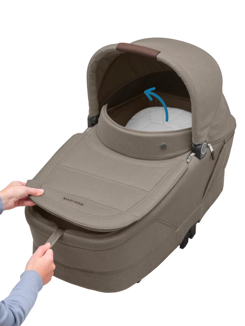 Maxi-Cosi Carrinho de Passeio Oxford Plus + Pebble 360 Pro2 + Base FamilyFix 360 Pro - Twillic Truffle