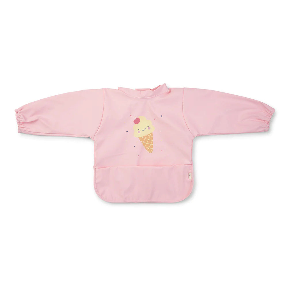 Saro Babete impermeável com mangas - Rose