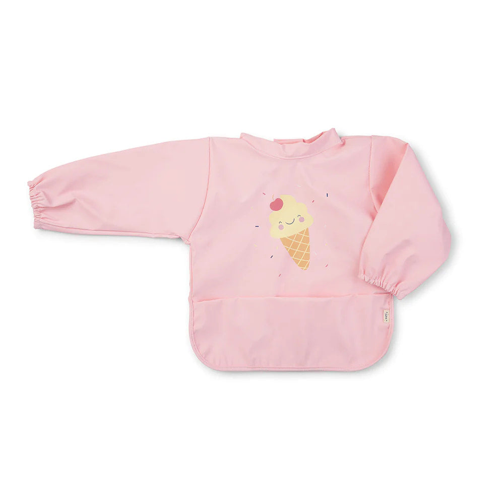 Saro Babete impermeável com mangas - Rose