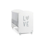 Trama Cama Cosleep Love - Branco Mate/Prata Mate