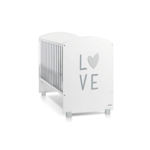 Trama Cama Cosleep Love - Branco Mate/Prata Mate