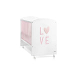 Trama Cama Cosleep Love - Branco Mate/Soft Pink