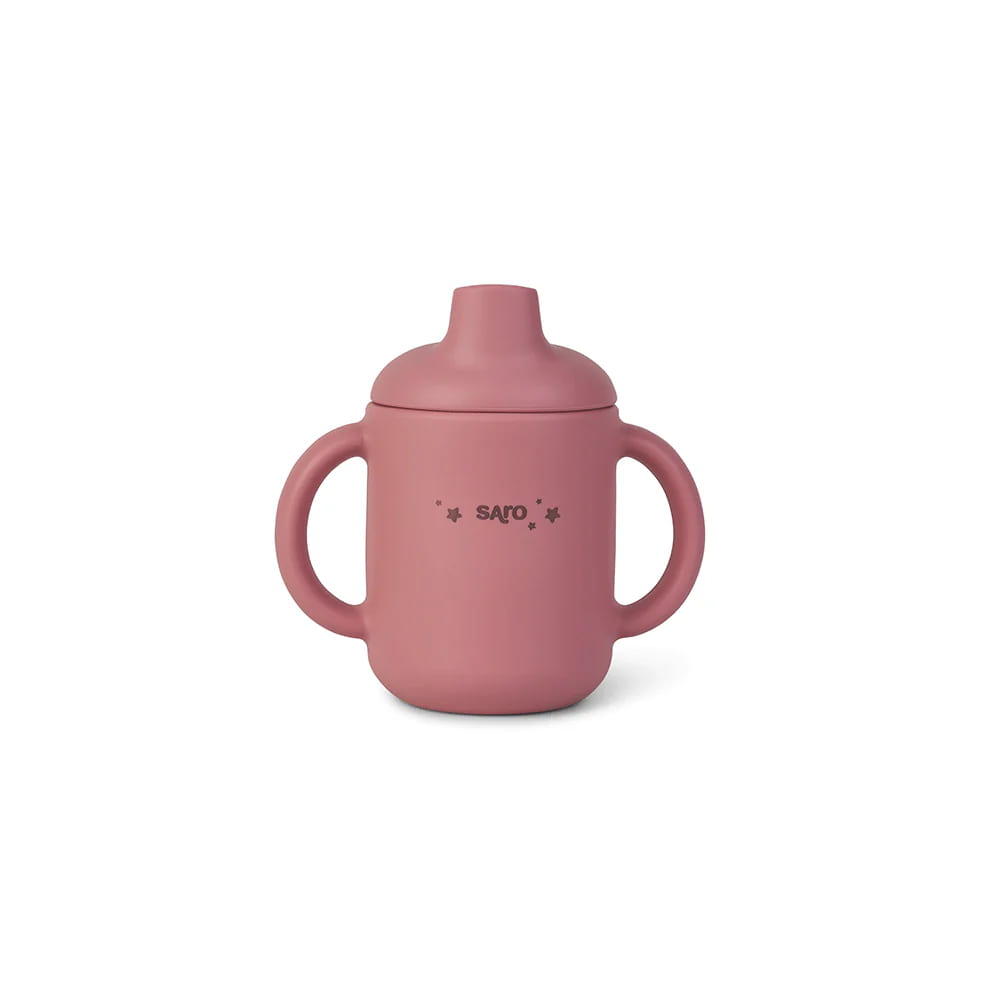 Saro Set de alimentação silicone Food & Fun - Rose
