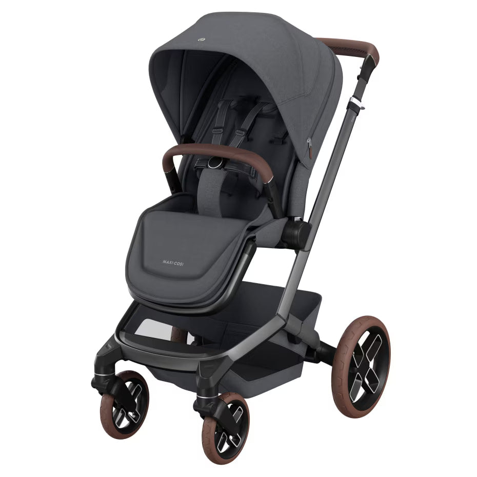 Carrinho de Bebé Fame da Maxi-Cosi - Conforto premium dos 0 meses aos 4 anos - Twillic Graphite