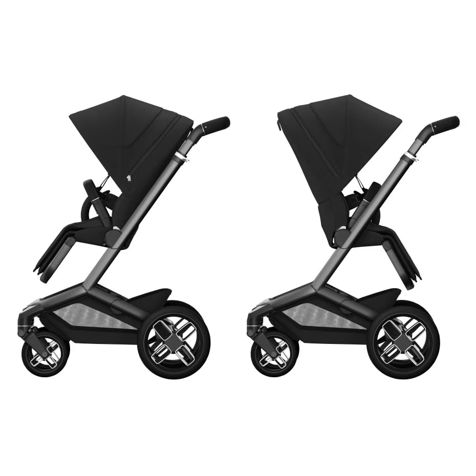 Carrinho de Bebé Fame da Maxi-Cosi - Conforto premium dos 0 meses aos 4 anos - Twillic Black