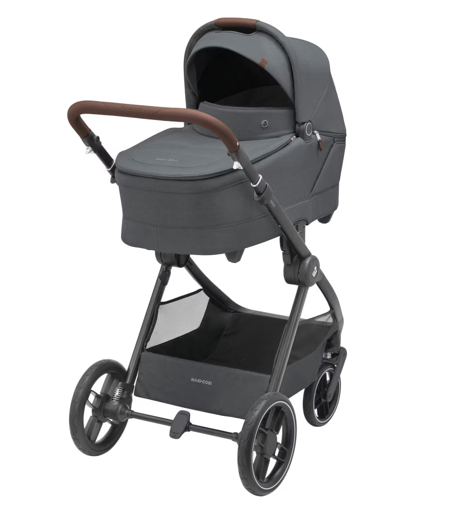 Carrinho de Bebé Oxford Plus da Maxi-Cosi - Sistema de viagem 3-em-1 - Twillic Graphite