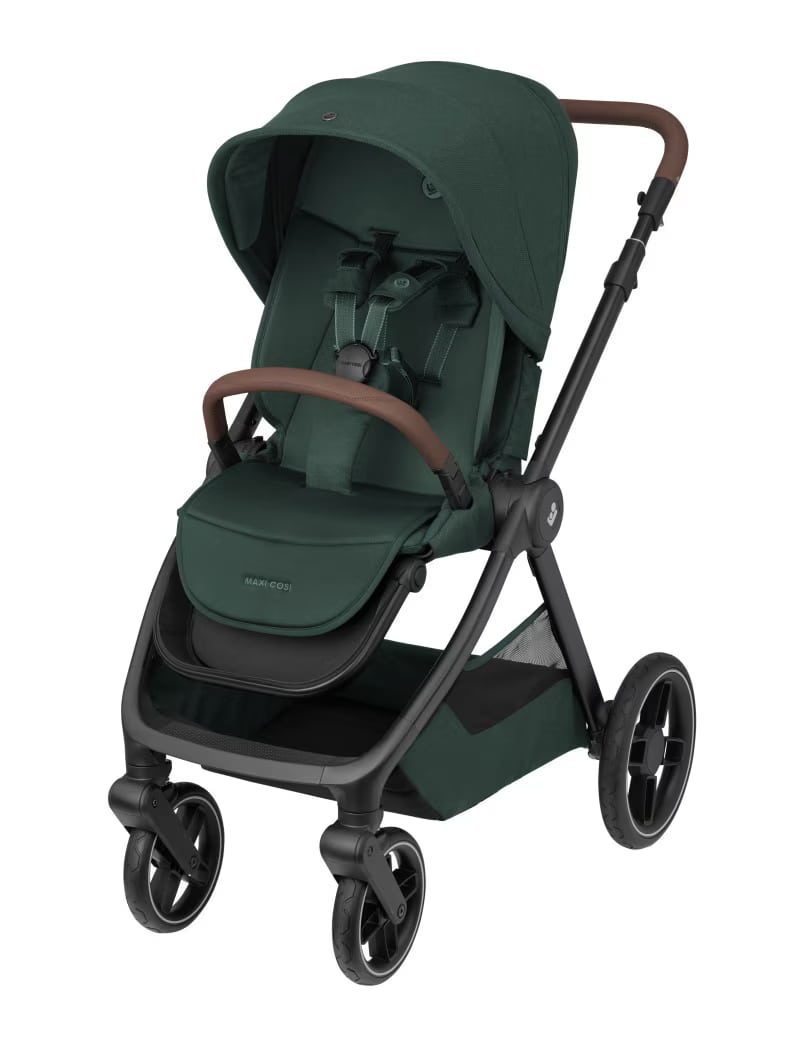Maxi-Cosi Carrinho de Passeio Oxford Plus + Pebble 360 Pro2 + Base FamilyFix 360 Pro - Twillic Green