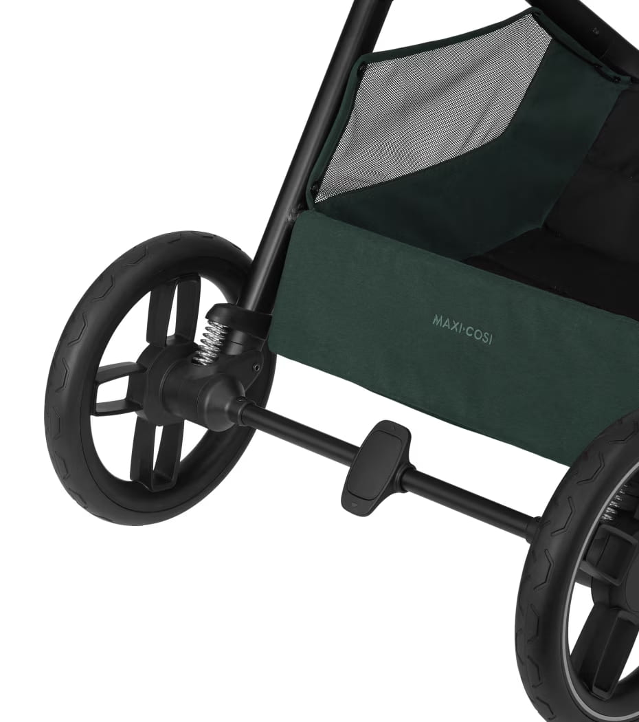 Carrinho de Bebé Oxford Plus da Maxi-Cosi - Sistema de viagem 3-em-1 - Twillic Green