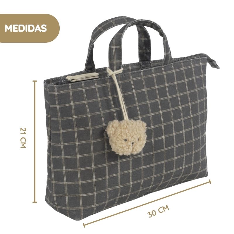 Pasito a Pasito Necessaire Tartan