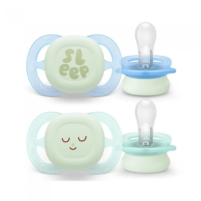 Philips Avent 2 Chupetas 0-2M Ultra Start Nt - Menino