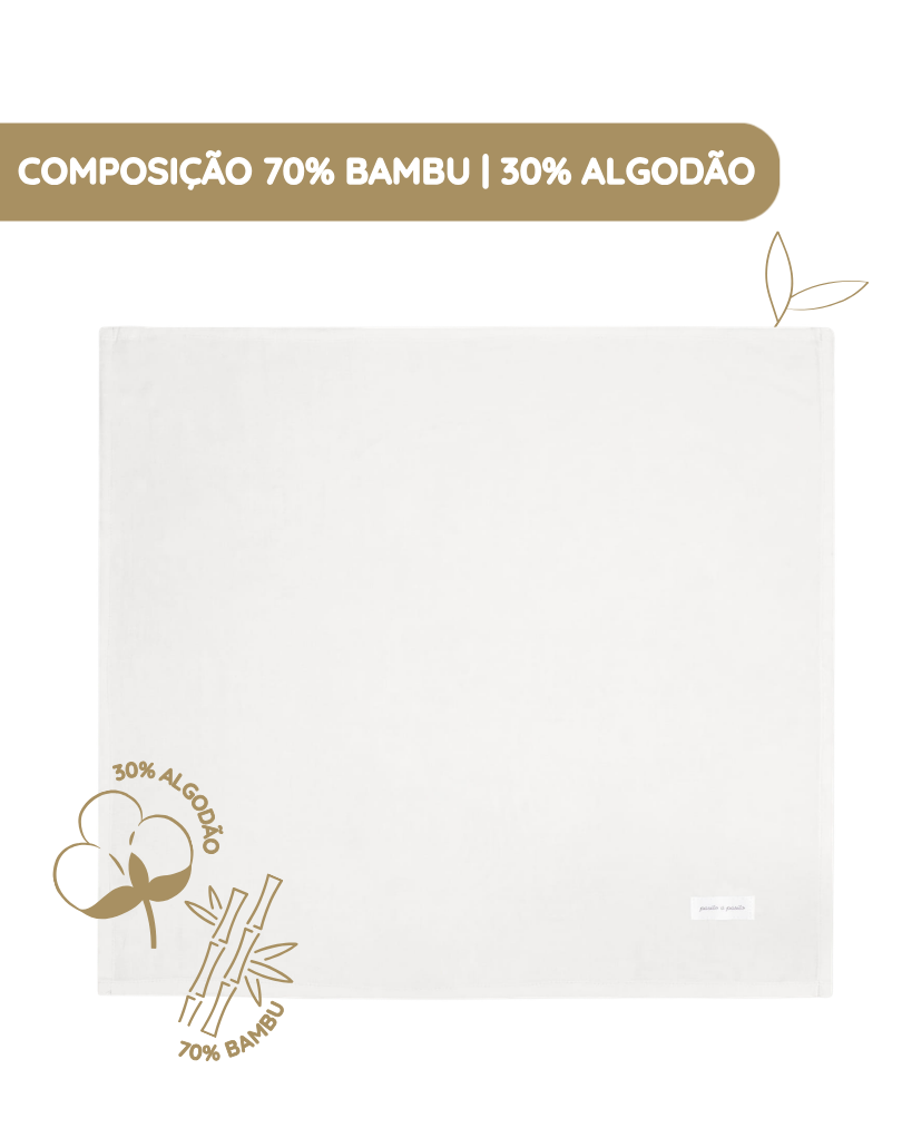 Pasito a Pasito Pack 2 Musselinas 70x70 cm Cherry Flor