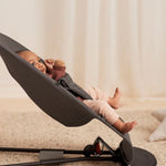 BabyBjorn Espreguiçadeira Balance Soft Woven/Jersey/Mesh - Gris Oscuro