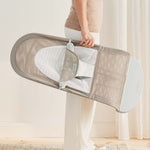 BabyBjorn Espreguiçadeira Balance Soft Mesh - Beige/Branco